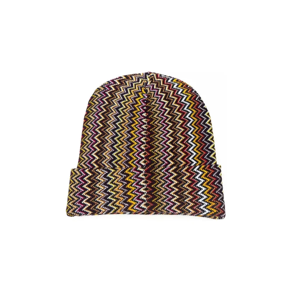 Missoni Multicolor Wool Men Hat MI-22440-UNI