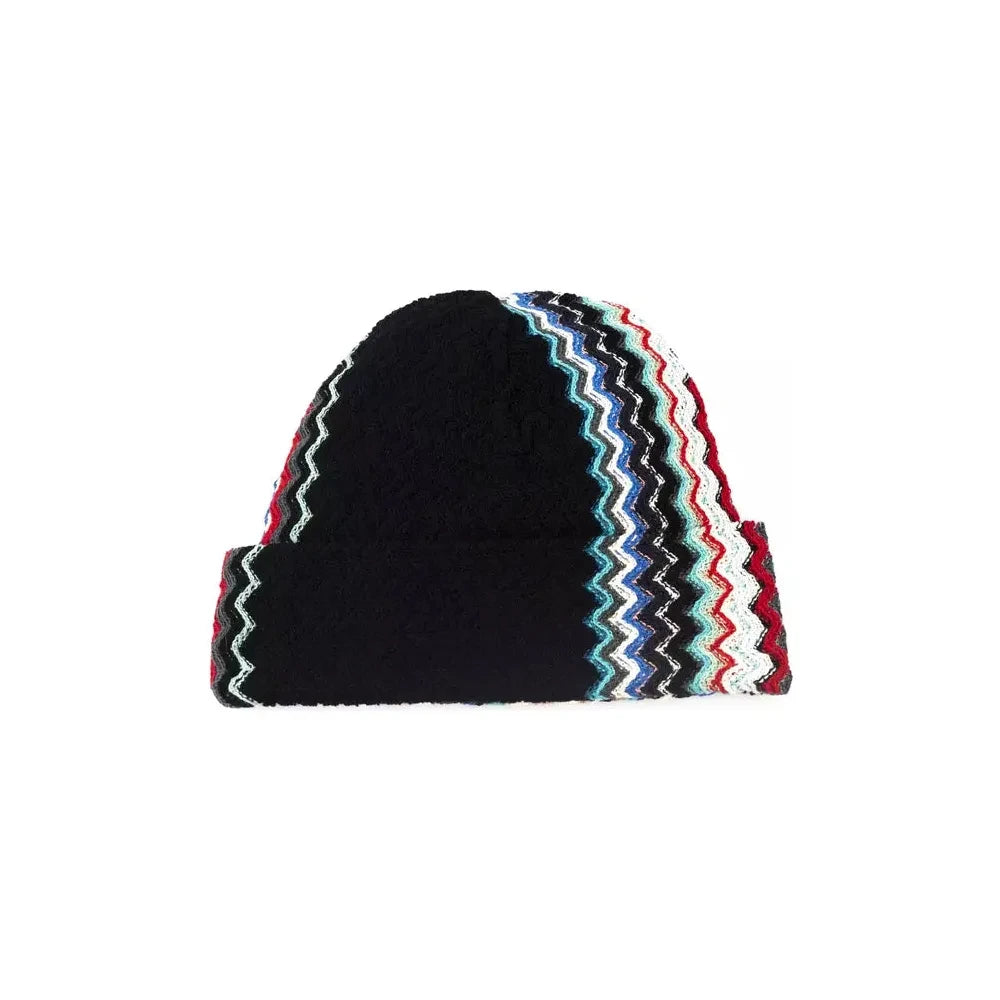 Missoni Multicolor Wool Men Hat MI-22438-UNI