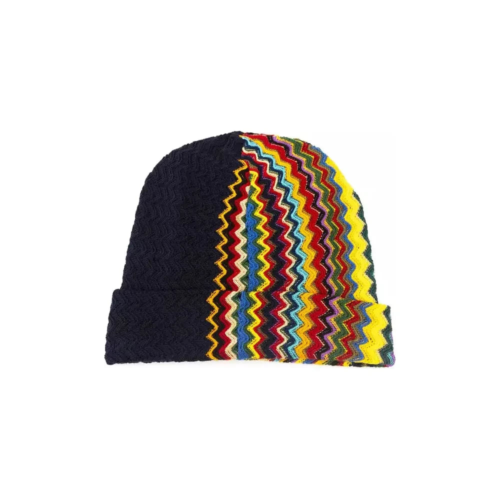 Missoni Multicolor Wool Men Hat MI-22439-UNI