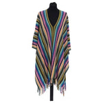 Missoni Multicolor Wool Women Poncho MI-22223-UNISEX