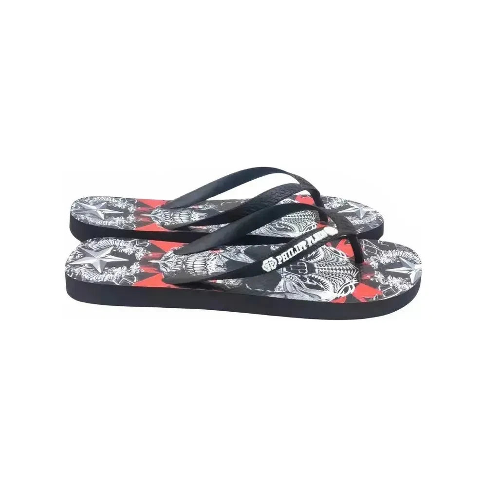 Philipp Plein Multicolor Polyester Women Sandal PH-9652-EU38.5/US8.5