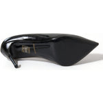 Dolce & Gabbana Black Patent Leather Pumps Heels Shoes LA10339-36