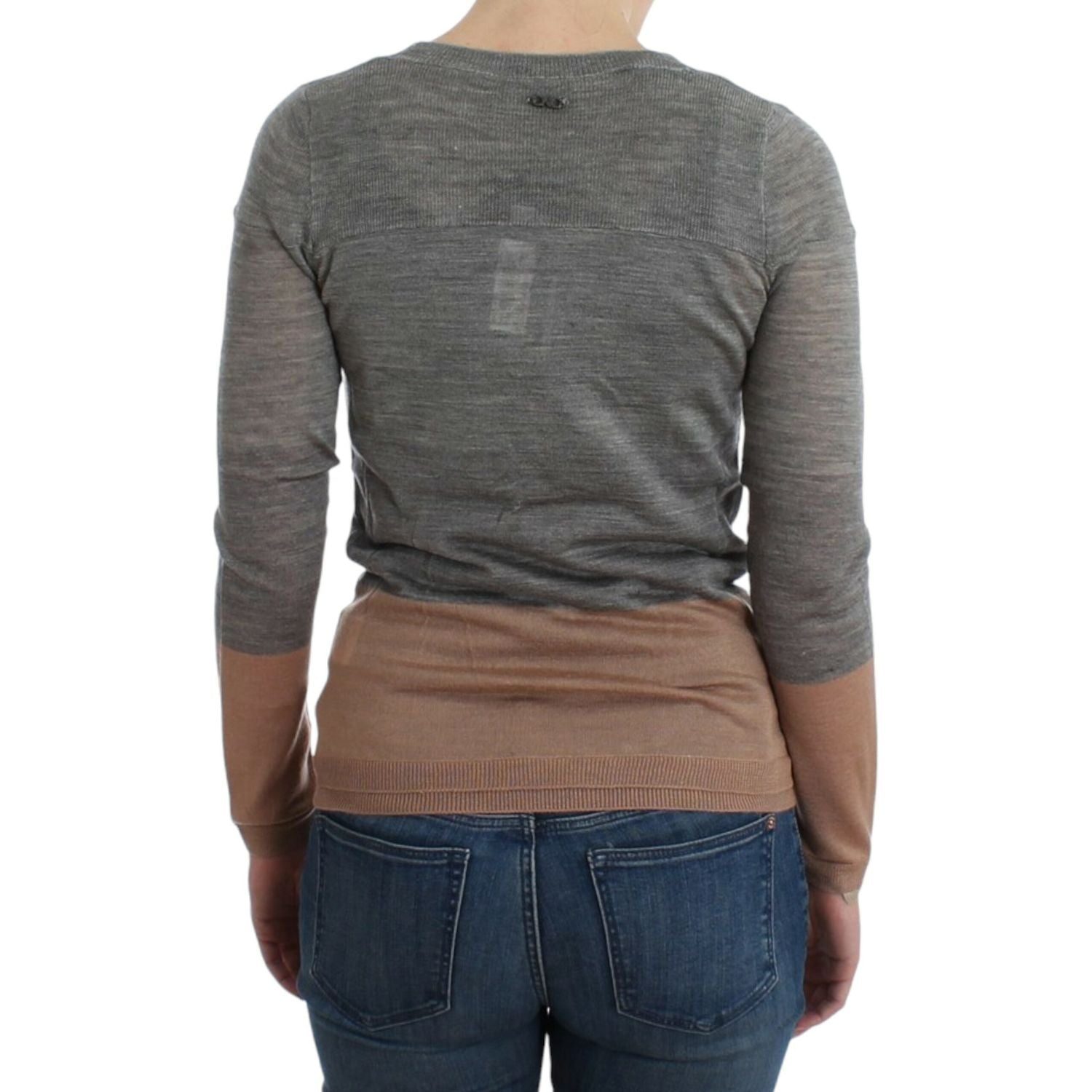 Costume National Gray lightweight cardigan