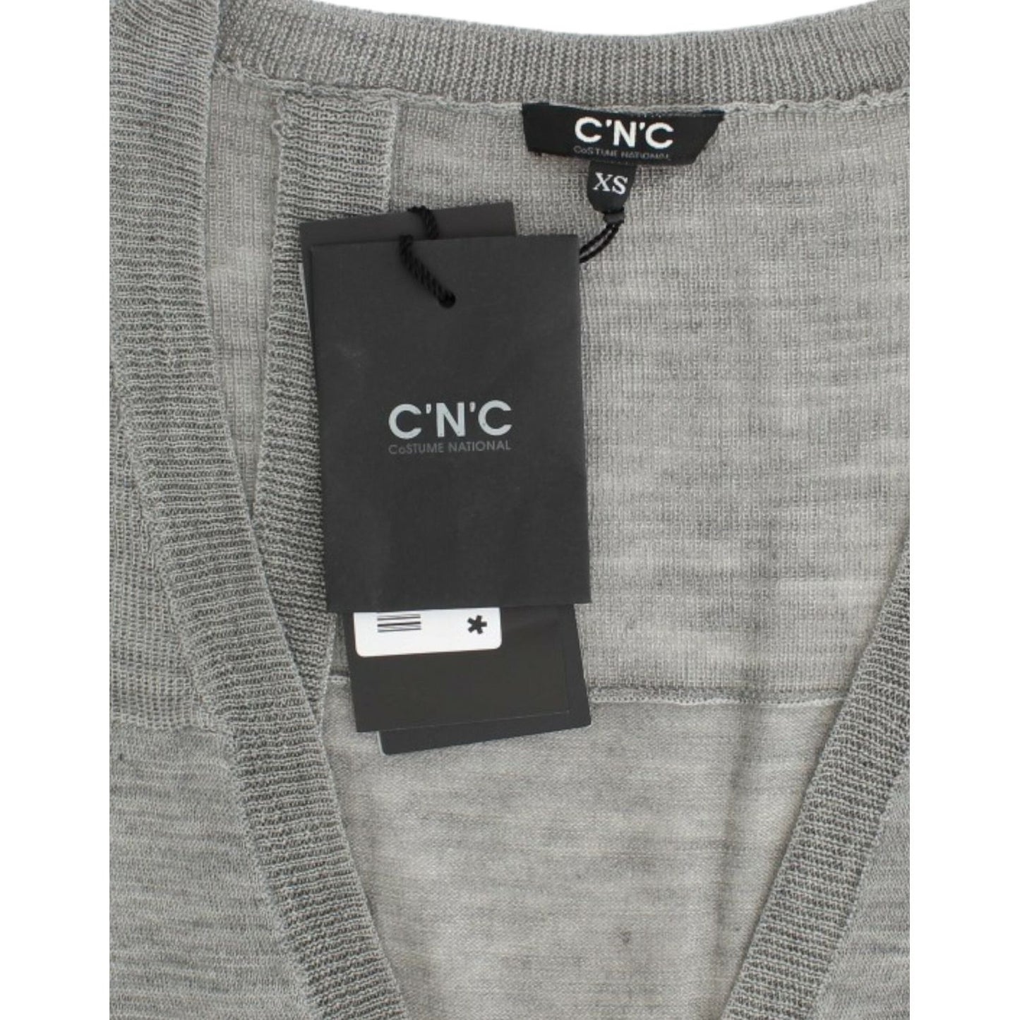 Costume National Gray lightweight cardigan SIG12051-1
