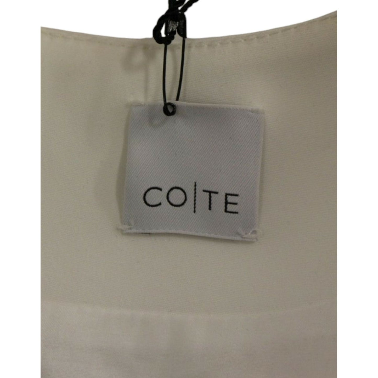 CO|TE White Robot shift dress MOM10042-1