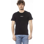 Ungaro Sport Black Cotton Men T-Shirt UN-24067-M