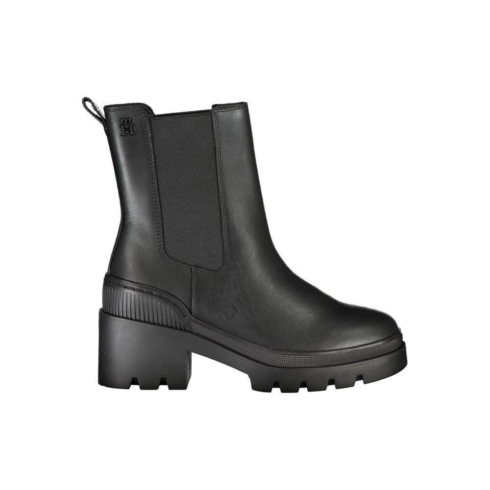 Tommy Hilfiger Chic Side Elastic Ankle Boots with Logo Detail TO-26829-EU37/US7-FBB-284