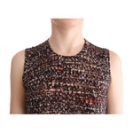 Dolce & Gabbana Multicolor Print Knit Top Wool T-shirt TUI10003-3