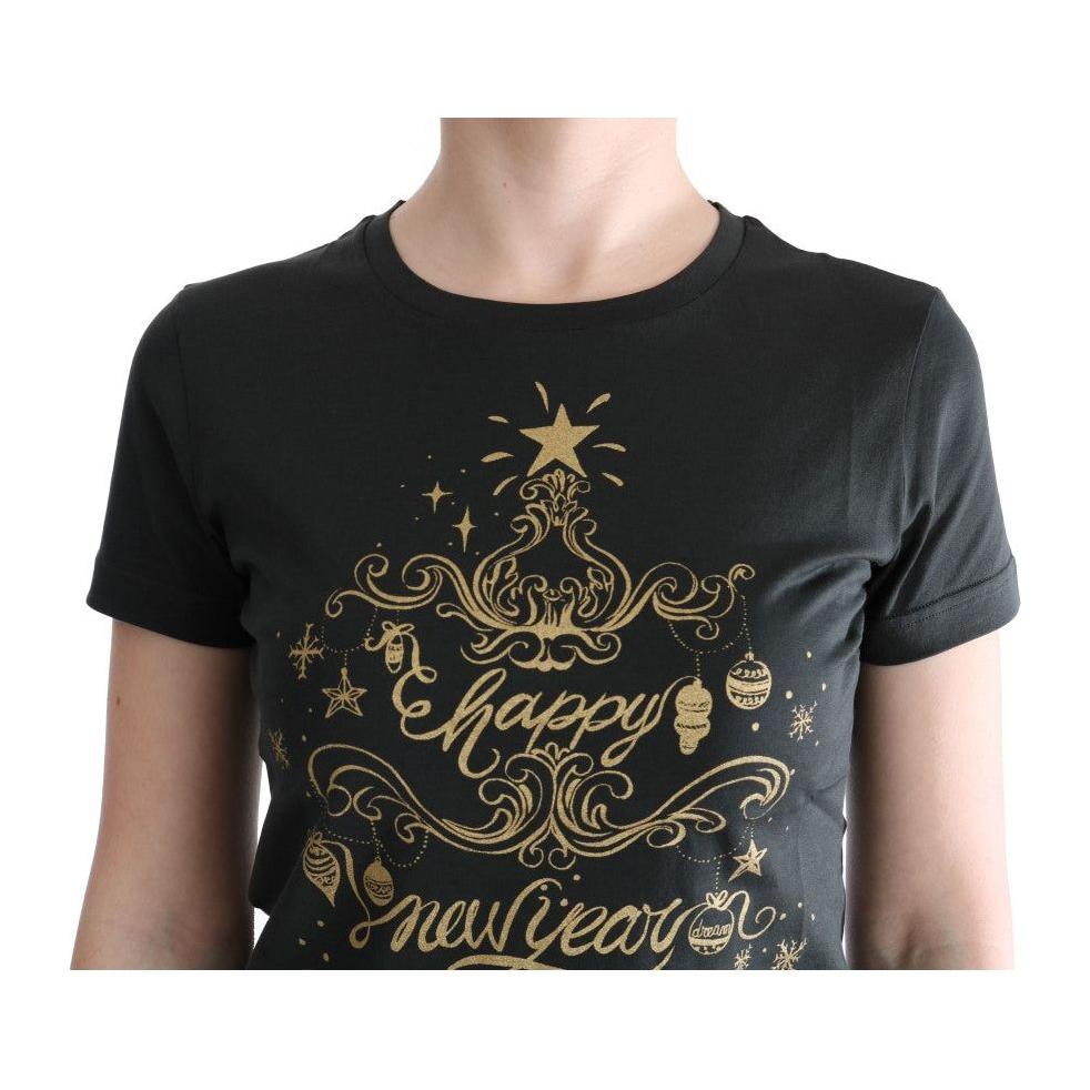 Dolce & Gabbana Green Cotton 2017 Motive T-Shirt TUI10006-1