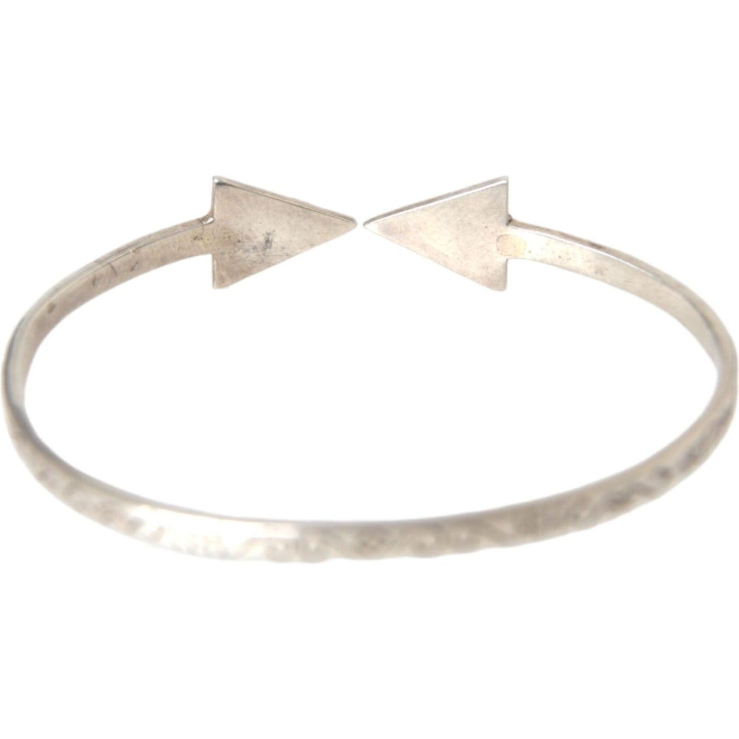 Nialaya Arrow Crystal 925 Silver Bangle Bracelet Women SMY10247-S