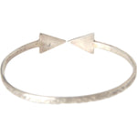 Nialaya Arrow Crystal 925 Silver Bangle Bracelet Women SMY10247-S
