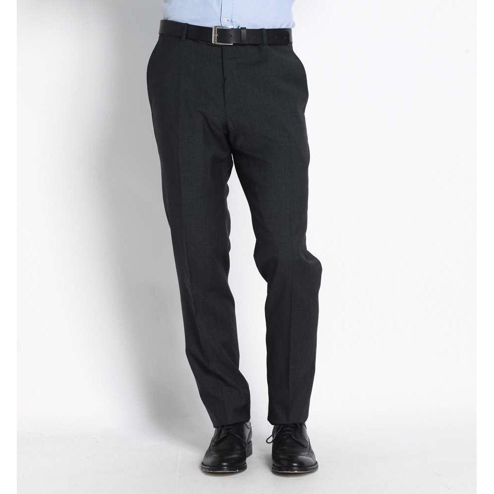 Uominitaliani Gray Wool Men Pant UO-17034-IT50 | L