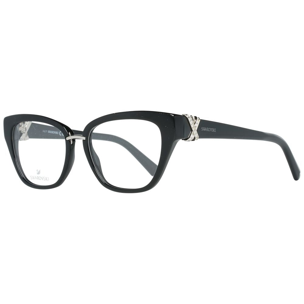 Swarovski Black Women Glasses Frame