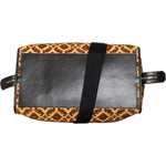 Dolce & Gabbana Beige Velvet Top Handle Shoulder Duffle Women Bag BAG1583