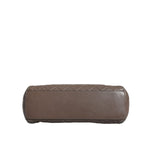 Dolce & Gabbana Brown Quilted Leather Shoulder Purse Satchel Bag BAG1538