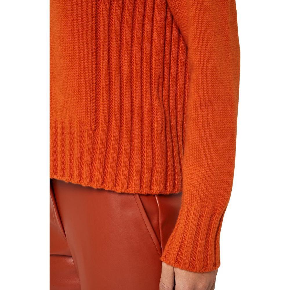 Alpha Studio Orange Cashmere Sweater AL-13828-IT40|S