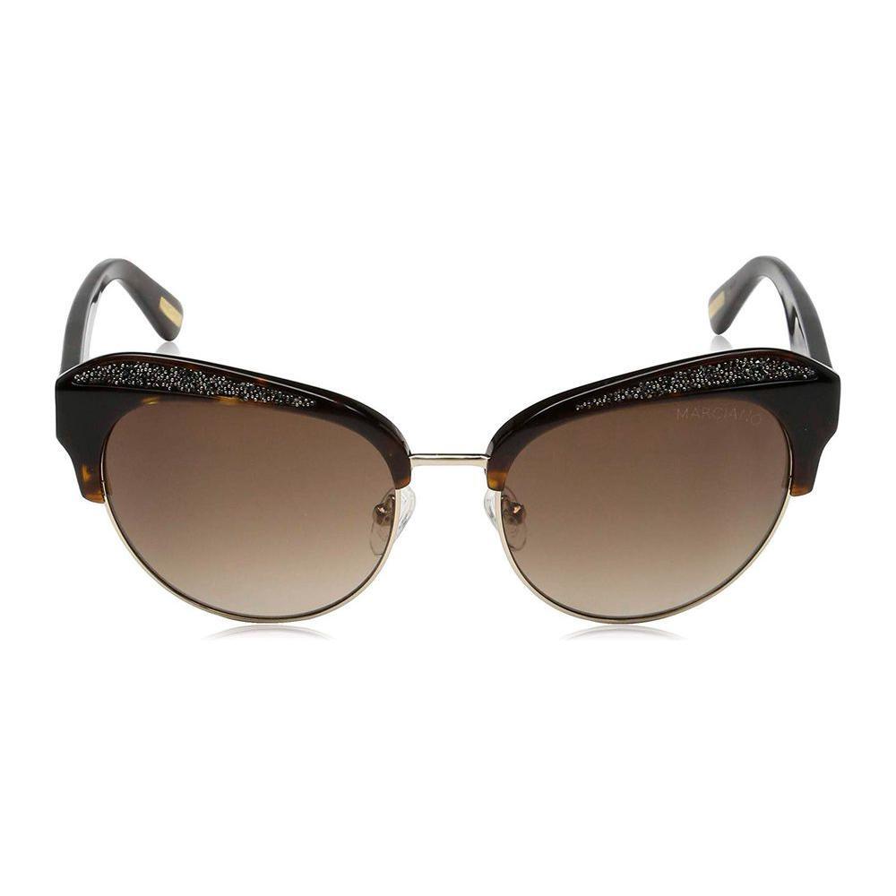 Marciano by Guess Brown Acetate Sunglasses GMGM07775552FAC