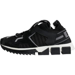 Dolce & Gabbana Black Mesh Sorrento Trekking Sneakers Shoes LA11944-37