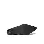 Furla Black Leather High Heel FU-14180100009-EU37/US7