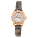Folli Follie Gray Leather Watch