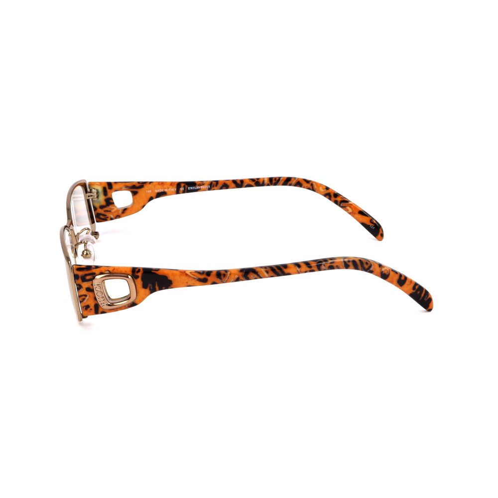 Emilio Pucci Bicolor Metal Glasses (Frames)