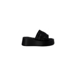 Furla Black Leather Slipper FU-14203800009-EU39/US9