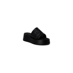 Furla Black Leather Slipper FU-14203800009-EU39/US9