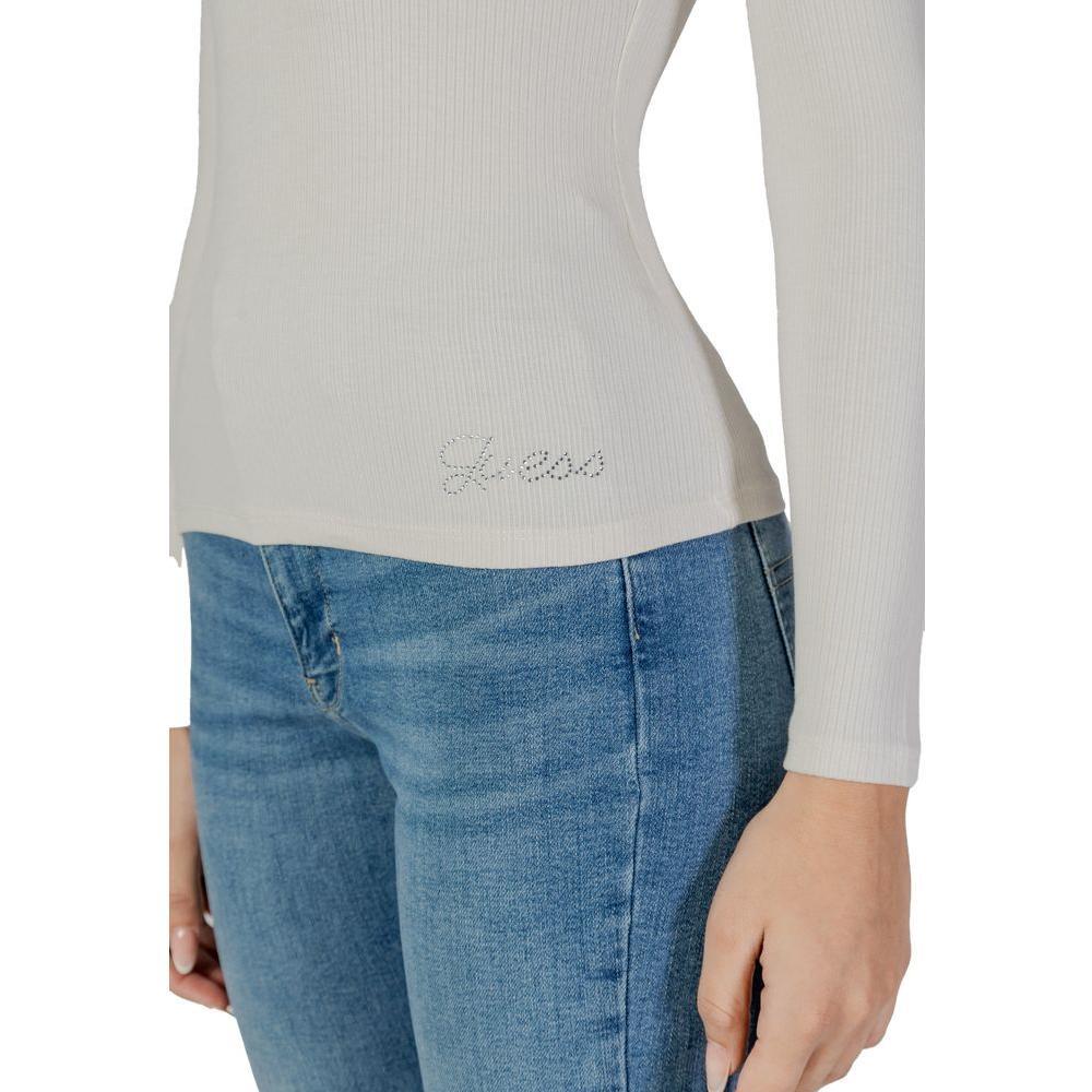 Guess Cream Viscose Long Sleeve GU-14687700143-XXL