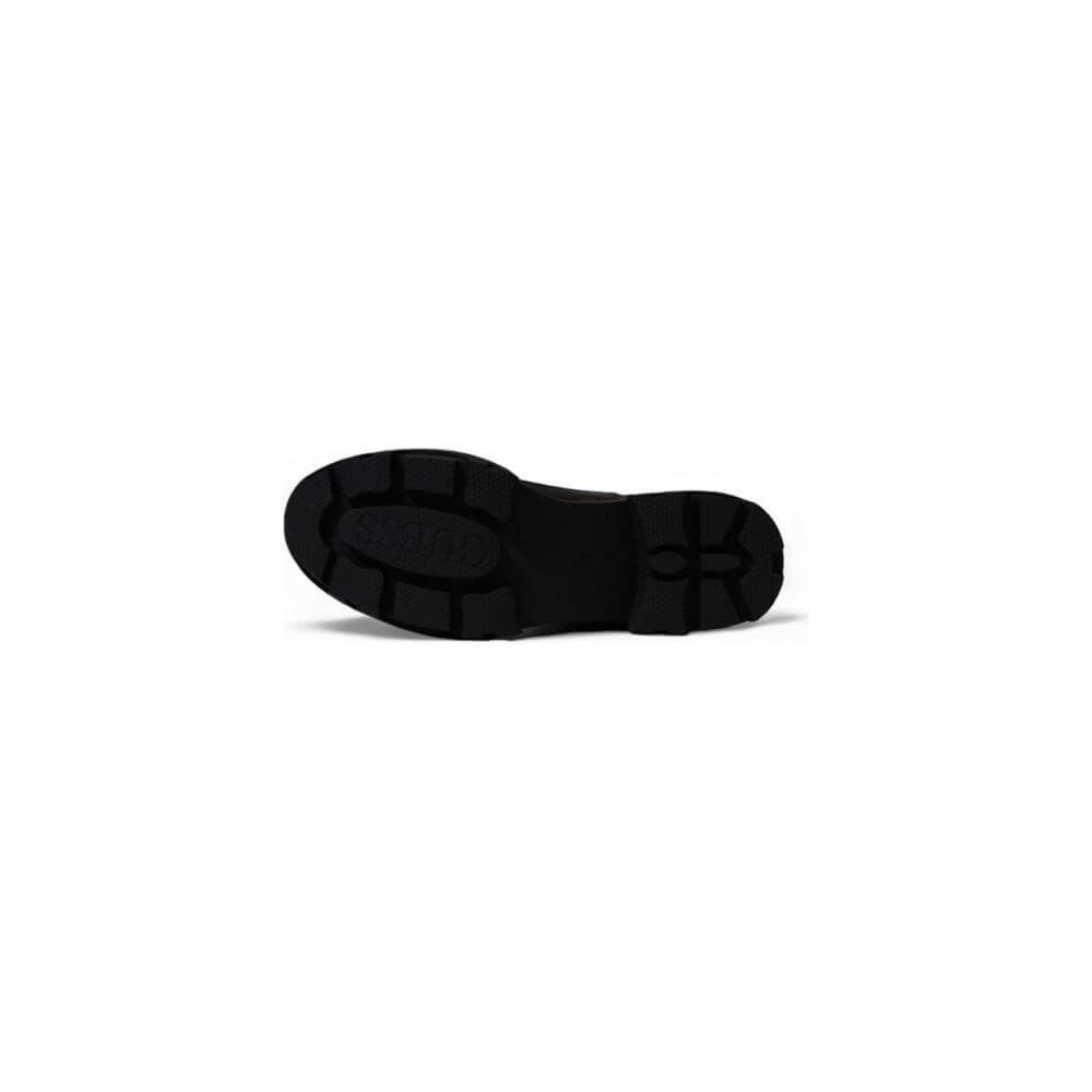 Sole view of Guess Black Polyethylene Boot, women's fall/winter collection, composed of 84% polyurethane, 16% plastic.