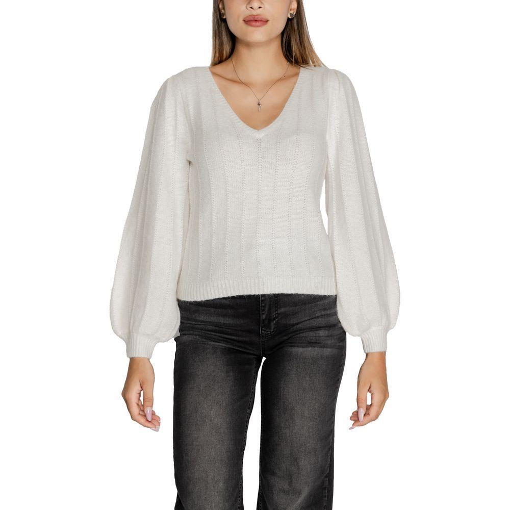 Guess White Polyester Sweater GU-14702300008-XL