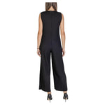 Sandro Ferrone Black Polyester Jumpsuit SA-15620000009-IT42|M