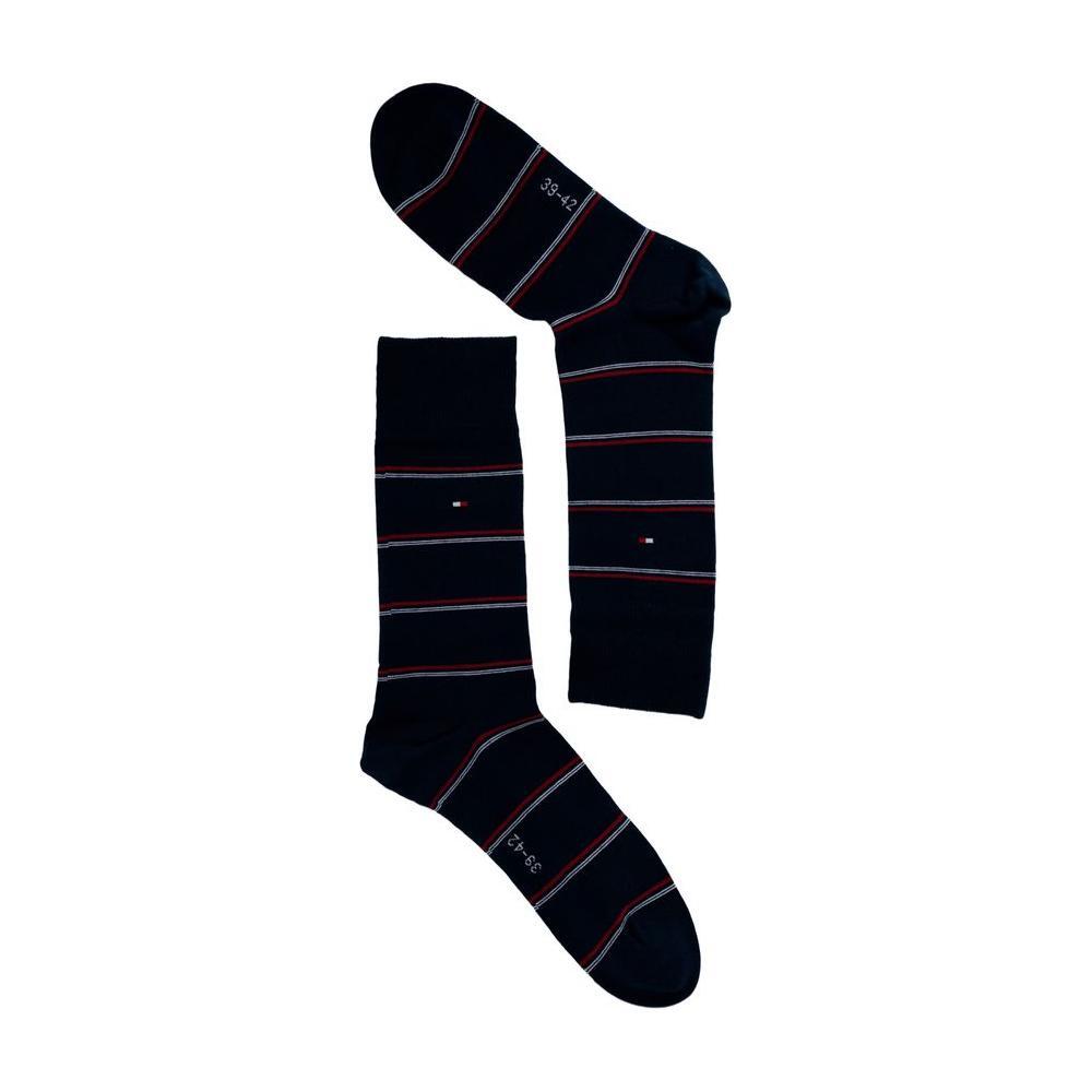 Tommy Hilfiger Blue Cotton Sock TO-12792100010-39-42