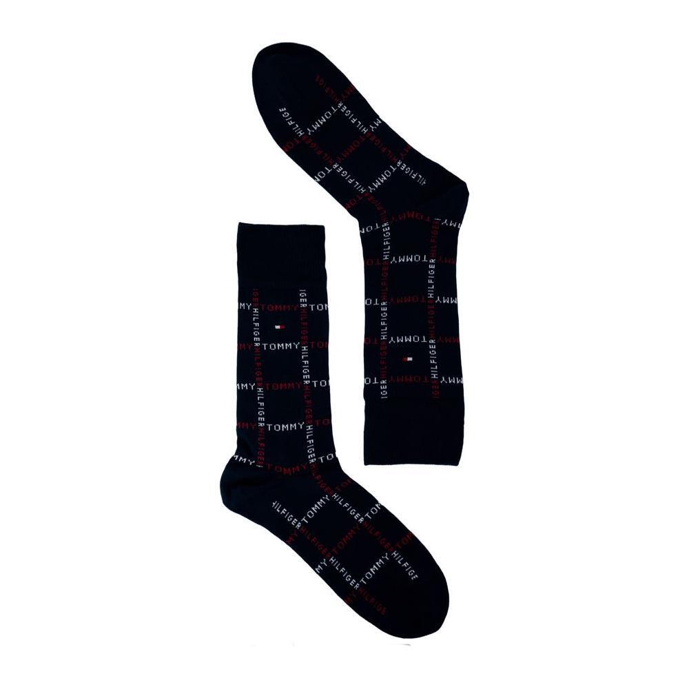 Tommy Hilfiger Blue Cotton Sock TO-12792100010-39-42