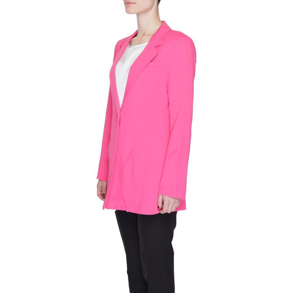 Vero Moda Pink Polyester Blazer VE-13394800134-34 | XXS