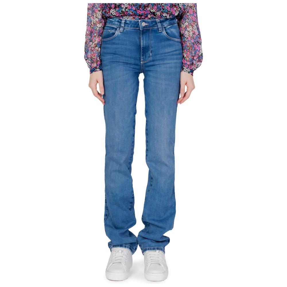 Guess Light Blue Organic Cotton Mom Jean GU-11480600236-W25 | L34