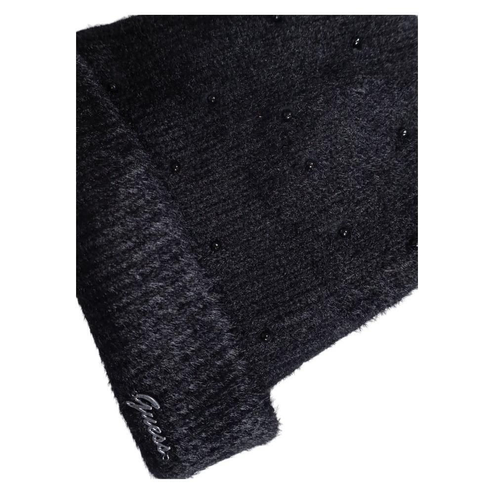 Guess Black Cotton Caps Baseball Hat GU-15784400009-ONE SIZE