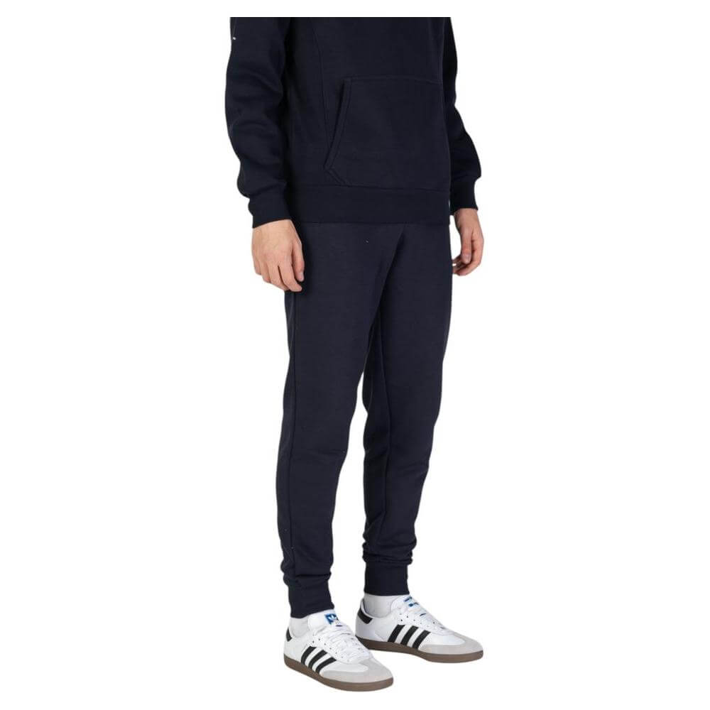 Hydra Clothing men's blue cotton pants for fall/winter, featuring a 60% cotton and 40% polyester blend. Ideal for casual wear.