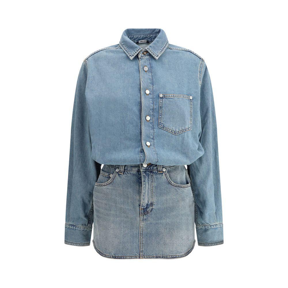 Haikure Tamu denim Dress HA-HEW10034DF176L0876-M