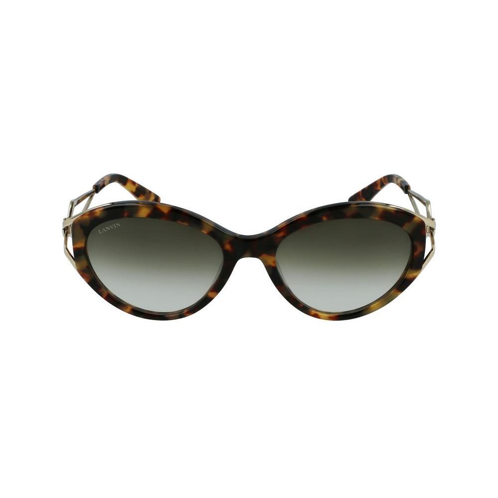 Lanvin Brown Acetate Sunglasses