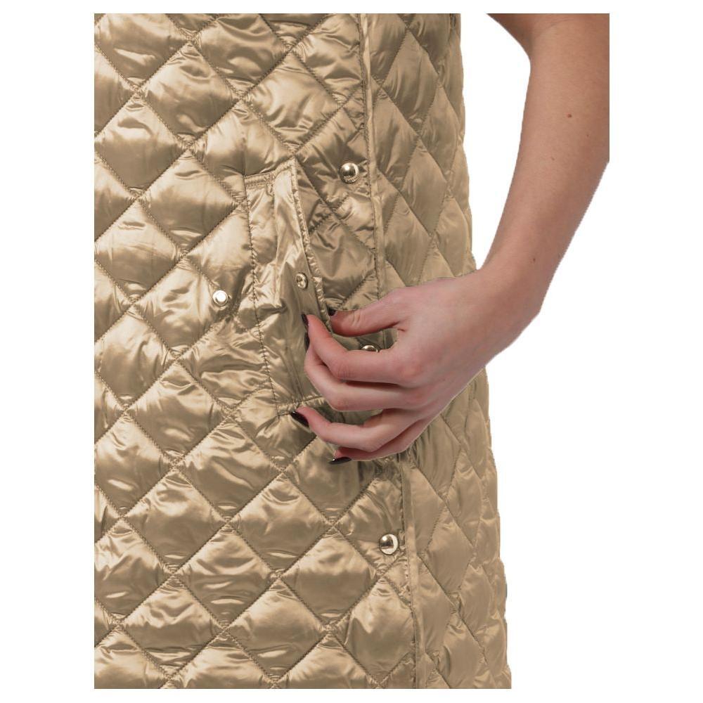 Yes Zee Beige Nylon Vest YE-14605-XS