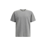 Saint Laurent Grey Cotton Oversized T-shirt SA781566Y37HC1482BB-M-FBB-366