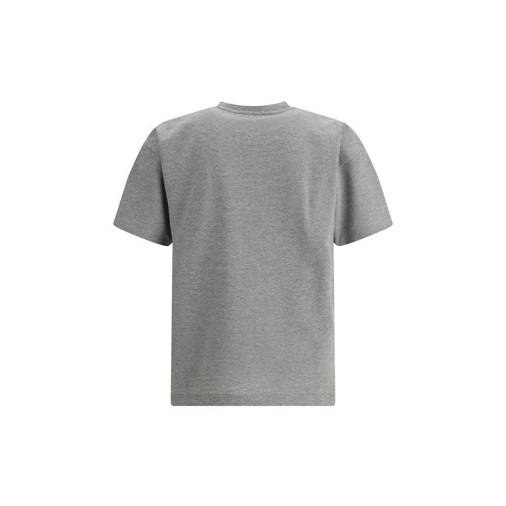 Saint Laurent Grey Cotton Oversized T-shirt SA781566Y37HC1482BB-M-FBB-366