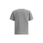 Saint Laurent Grey Cotton Oversized T-shirt SA781566Y37HC1482BB-M-FBB-366