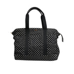 Dolce & Gabbana Black PolkaDot Nylon Shoulder Baby Tote Diaper Bag BAG4073