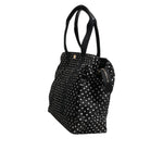Dolce & Gabbana Black PolkaDot Nylon Shoulder Baby Tote Diaper Bag BAG4073