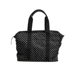 Dolce & Gabbana Black PolkaDot Nylon Shoulder Baby Tote Diaper Bag BAG4073