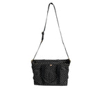 Dolce & Gabbana Black PolkaDot Nylon Shoulder Baby Tote Diaper Bag BAG4073