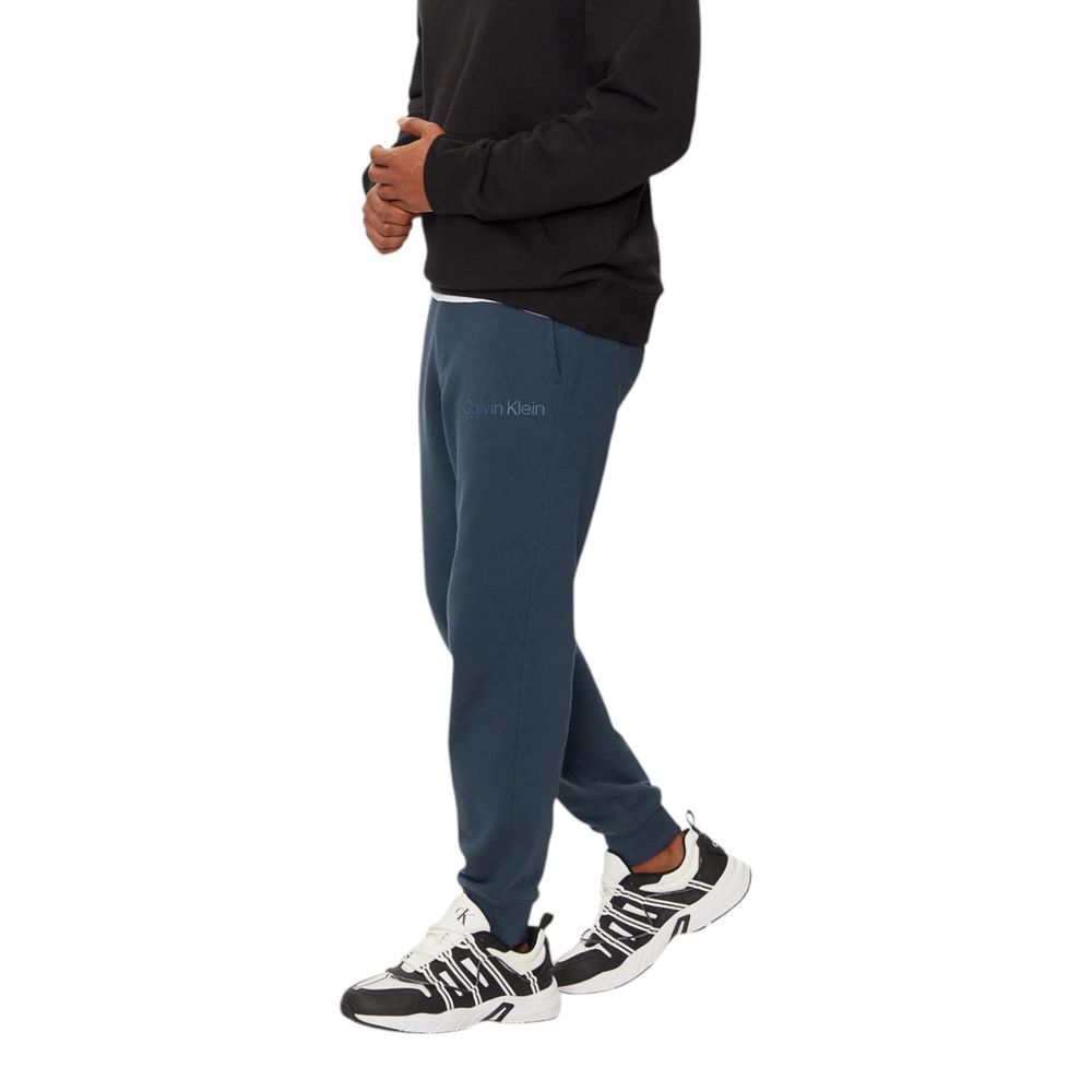 Calvin Klein Jeans Blue Cotton Joggers Workout Pant