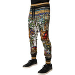 Dolce & Gabbana Multicolor NAPOLEON Jogger Sweatpants Pants PAN76039-44