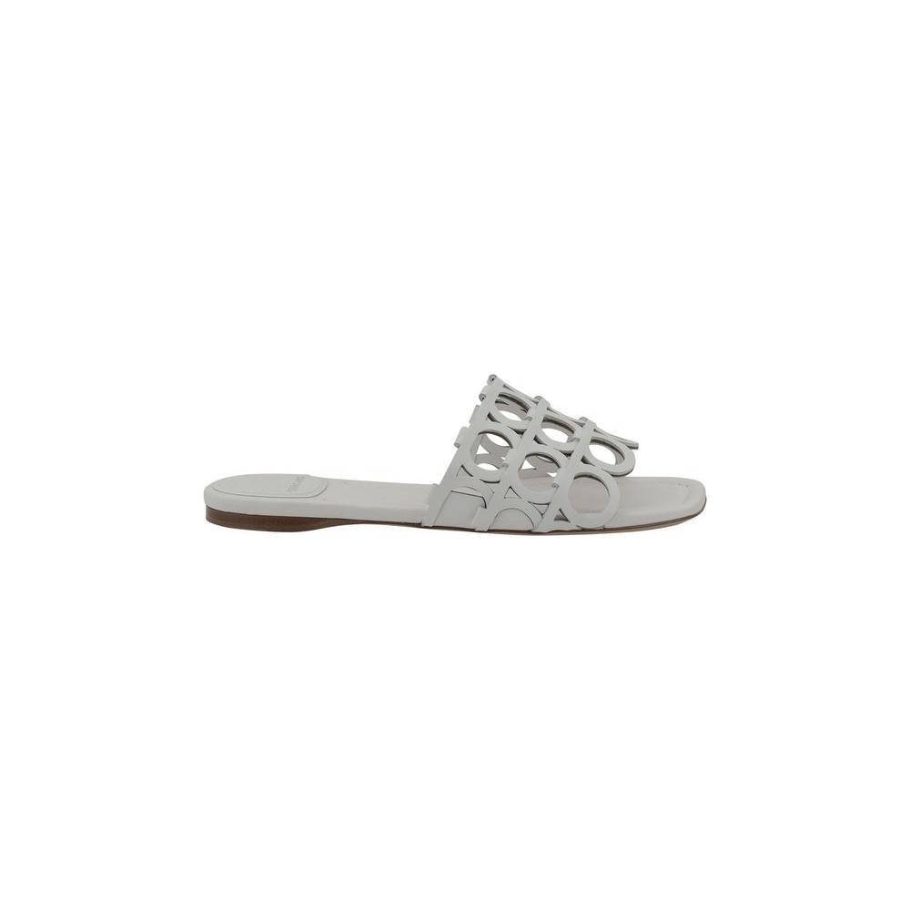 Ferragamo Gancini Pattern Sandals FE-784148007-EU39.5/US9.5